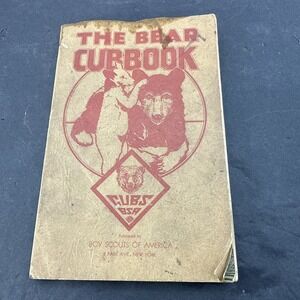 'The Bear Cub Book' -Boy Scouts of America - Copyright 1931